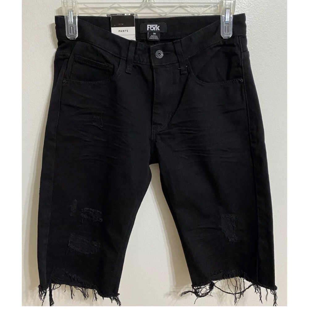FBRK Black Shorts Size 30